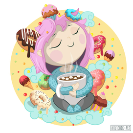 девочка-конфетка