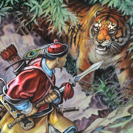 Встреча у ручья...