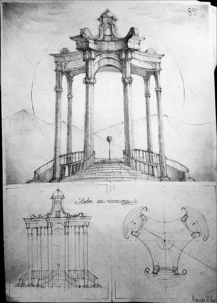 Навес над источником