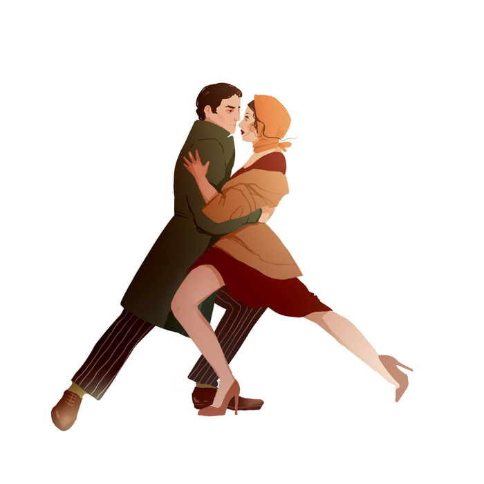 Танец в городе: танго