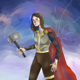 женщина-тор