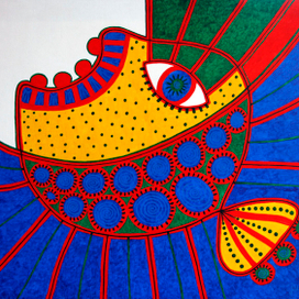 "Печальная рыба-солнце"