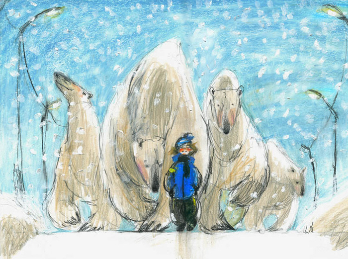 Приручение белых медведей: Шествие