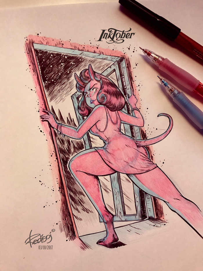 InkTober2017 день 03