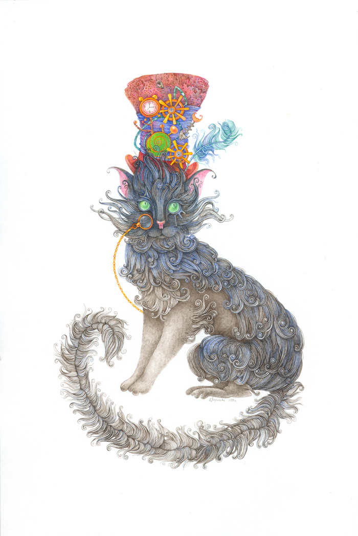 Мистер Черный Кот или Мастер гипноза