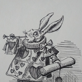 Белый кролик  (копия) 