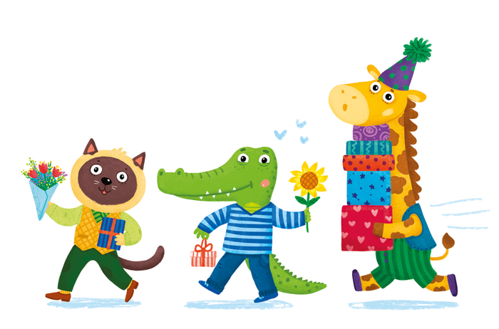 Веселые наклейки 2