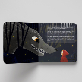 Разворот красная шапочка