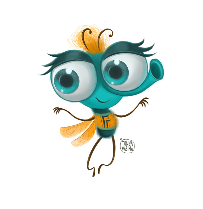 Просто муха