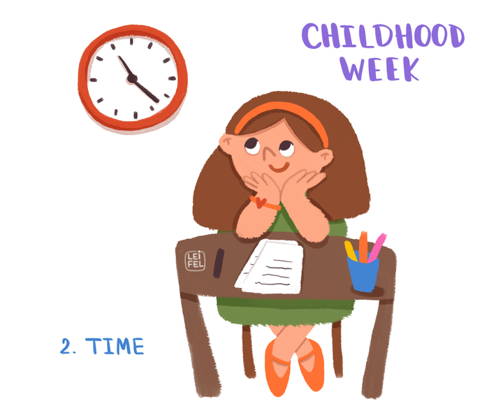 Девочка за партой