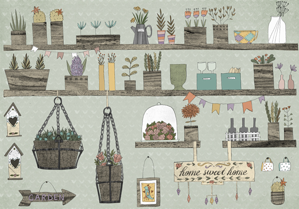 Цветочный магазин.