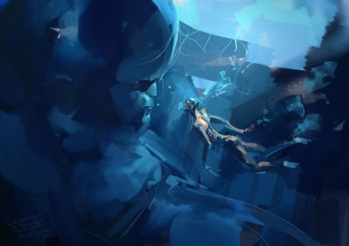 КОСМОНАВТ В БЕДЕ