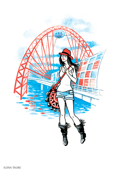 Fashion иллюстрация для обложки блокнота 4