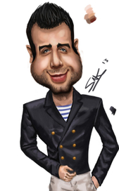 Ургант - шарж