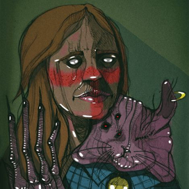 Девочка и кот