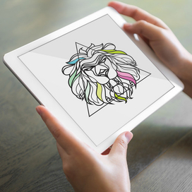 Разработка логотипа для рекламного агентства