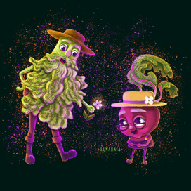 Мадам Редиска и Мистер Салат