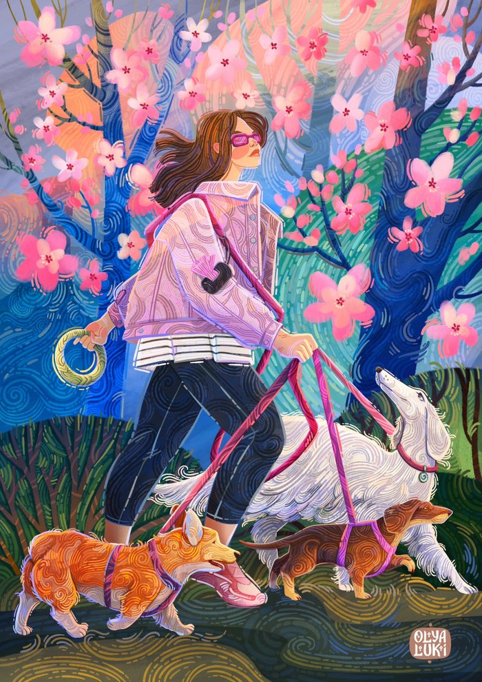 Весна на поводке