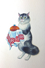 Кот из русской сказки