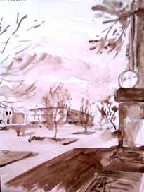 пейзаж городской