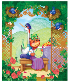 лиса и журавль