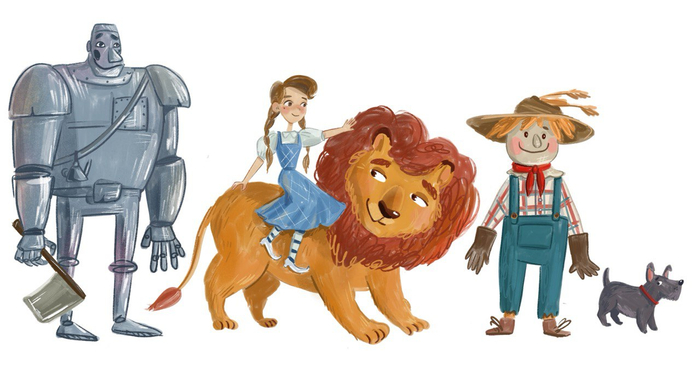 Удивительный Волшебник  из страны Оз персонажи