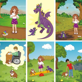 Иллюстрации для детской книги