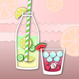 Летние коктейли