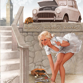 Англичанка в стиле Пин-Ап