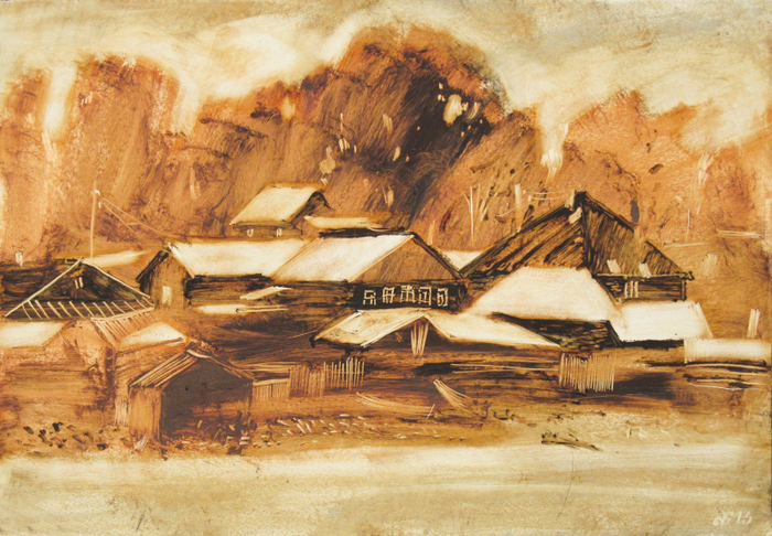 Лист 5 из серии Кандалакша. Б, масло