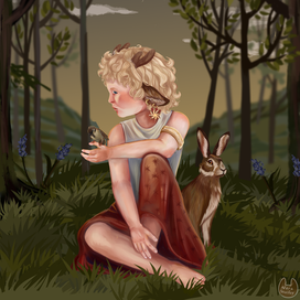 Ребенок, Фавн, Оленёнок