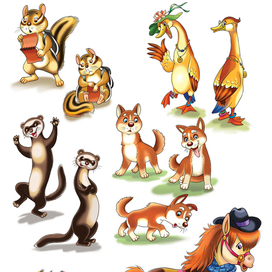 Персонажи для детской книжки