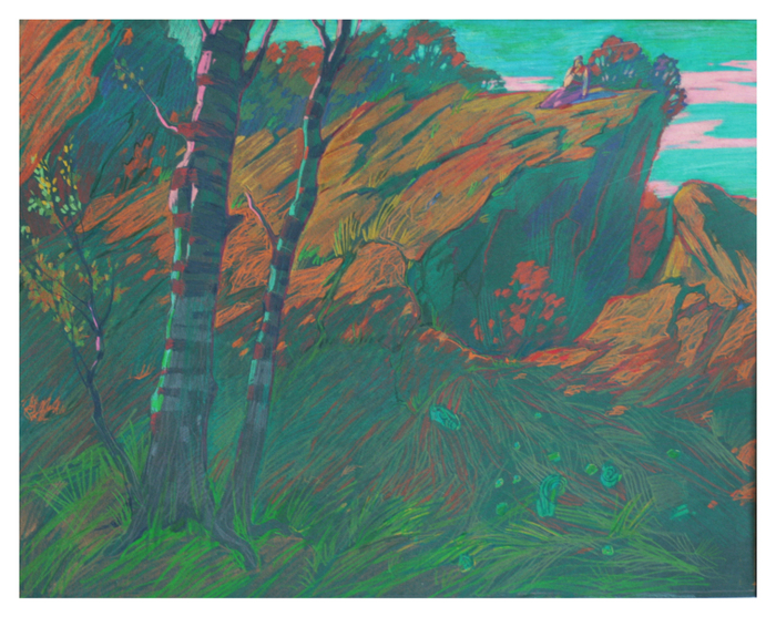 Близ Змеиной горки. 