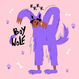 Персонаж в костюме к Хэллоину