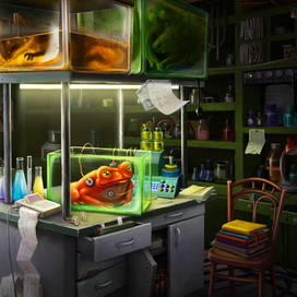 Лаборатория.