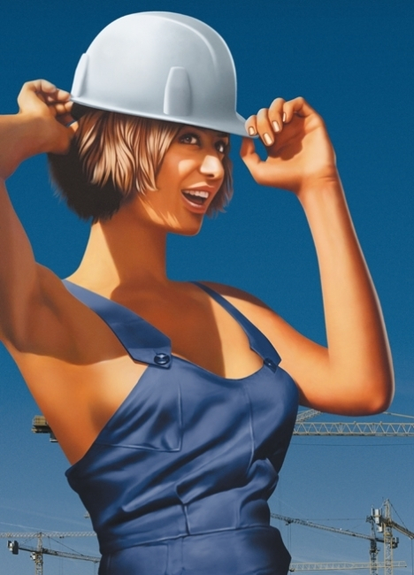 Крановщица