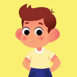 Дизайн персонажей для детского издания