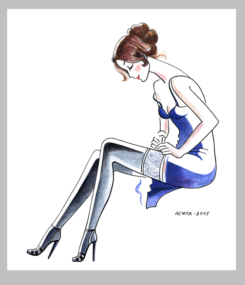 "Классика" (серия "Чулки")