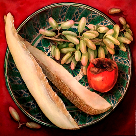 Тарелка с фруктами