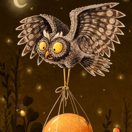 Иллюстрация к открытке 🪶