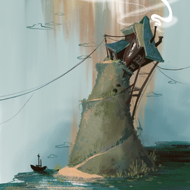 Дом на острове