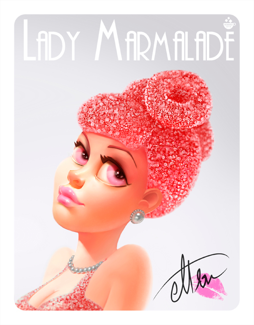 леди мармелад