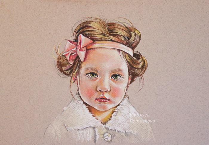 Портрет пастелью