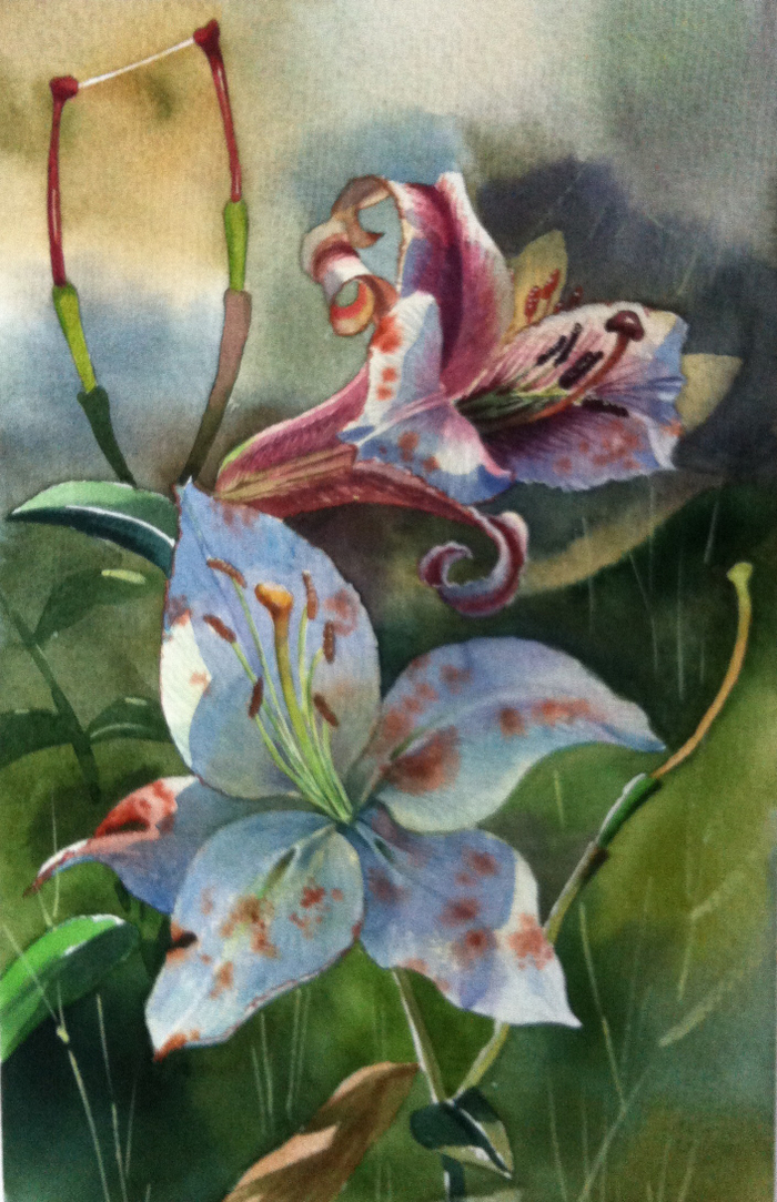 Лилии № 3 (декаданс) 