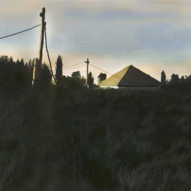 Вечер над балкой