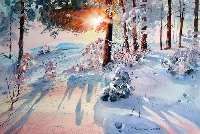 ,,Зимняя сказка накануне весны,,