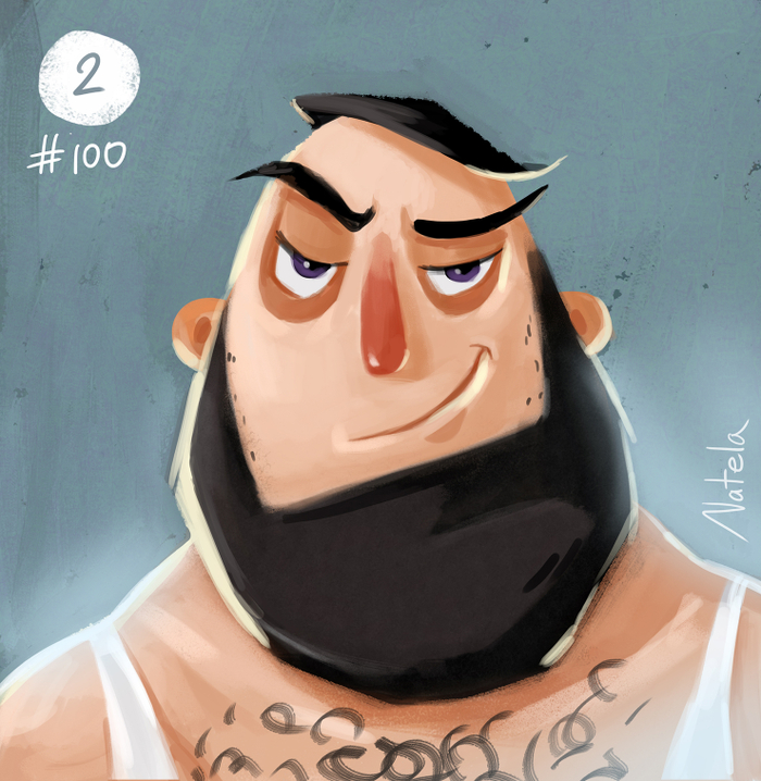 скетч #day2 (1/100)