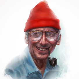 Кусто. Портрет