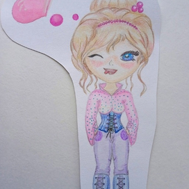 Влюбленная девушка - весна