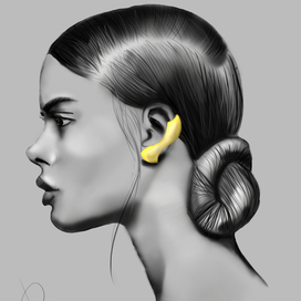 портрет ч/б